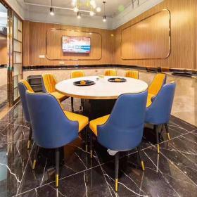 榆林龍狀元火鍋店火鍋桌椅卡座沙發(fā)定做交工